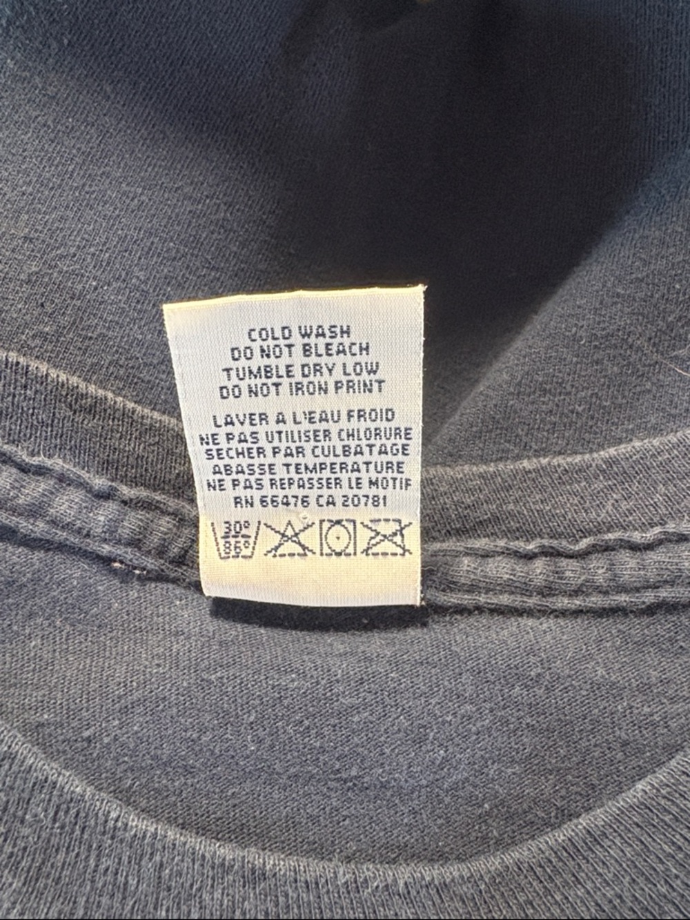 Tommy Jeans Men's Short Sleeve Blue T-Shirt - Size M (225-1) - Picture 4 of 4